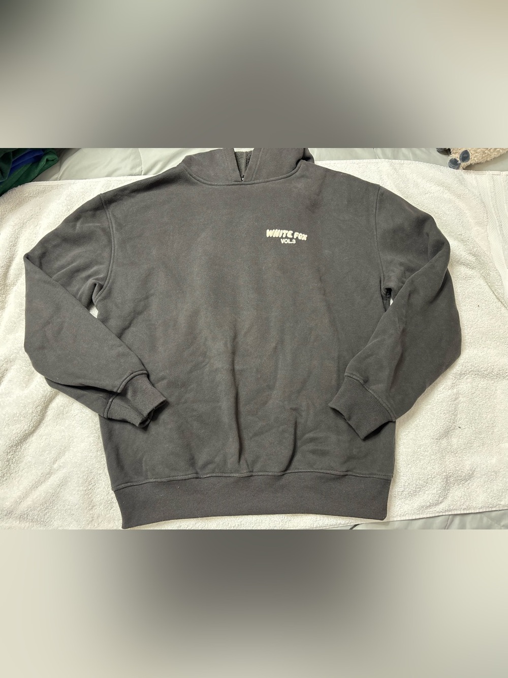 WHITE FOX Dark Gray Hoodie - Picture 2 of 2